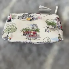 Cath Kidston ロンドン柄 ポーチ
