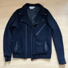 KATHARINE HAMNETT ブラックニット Lのサムネイル