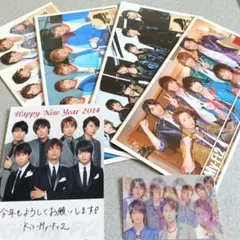 Kis-My-Ft2 年賀状 2014　ファンクラブ会報　007-010 4冊のサムネイル