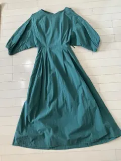 アーバンリサーチ、バルーンスリーブ ロングワンピース