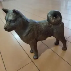 ビンテージ　アイアンドッグオブジェ