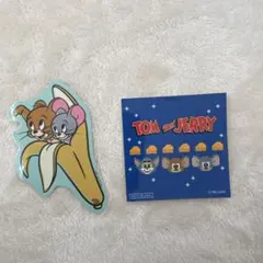 トムとジェリー　ステッカー2点セット