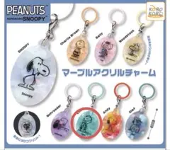PEANUTS KOROKORO SNOOPY マーブルアクリルチャーム