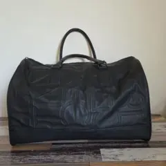 16日までの出品　タイポグラフィモチーフ ボストンバッグのサムネイル