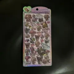 日焼けサンリオキャラクターズうるちゅるポップシール