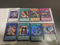 遊戯王遊戯王LIMITOVER THE HEROES シークレットレア8枚セット