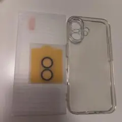 iPhone用クリアケースとレンズフィルムセット