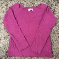 b.room ピンク 長袖カットソー　110