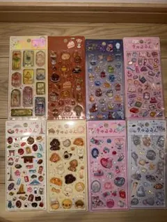 【正規品】BGM きゅるるん　喫茶アラモードシール 8種セット 新品