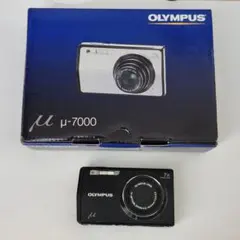 OLYMPUS μ-7000 赤 デジカメ 動作確認済 - メルカリ
