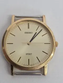 SEIKO SPIRIT ゴールド 時計ベルトなし 電池交換済