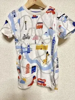 next.82 ロンドンモチーフ 総柄Tシャツのサムネイル