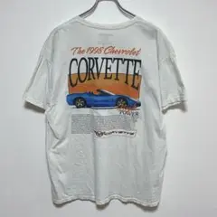 シボレー・コルベット　アメ車US古着デザイン・雰囲気・柄 ◎グッドプリントTee