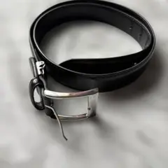 ✨超美品✨黒レザーベルト 約100cm メンズのサムネイル