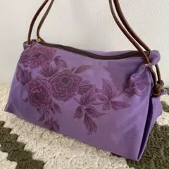 ミニバック セシリア 綿麻 ローラアシュレイ ハンドメイド - メルカリ
