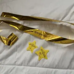 txt act promise 落下物 金テープ　星　7月28日京セラドーム