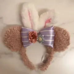 上海ディズニー　シェリーメイ　カチューシャ　イースター　うさぎ