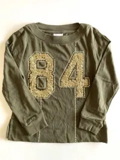 diesel スパンコール　キッズ  長袖Tシャツ