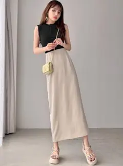 バックスリットタイトスカート［gm725］