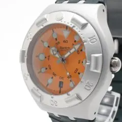 swath IRONY SCUBA 200Mスウォッチスクーバ オレンジ 稼働品 - メルカリ