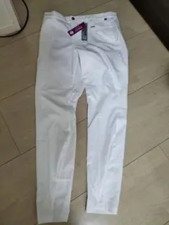 新品　FILA 撥水ストレッチ　ゴルフ　パンツ 90サイズ　フィラ　白