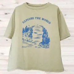 B2322 NORTHERNTRUCK Tシャツ 半袖 カットソー(M) 黄のサムネイル