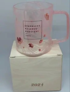 スタバ　リザーブロースタリー ハンドルグラスさくら2024 355ml