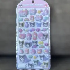 新品☆COTTON PUFFY My Melody Kuromi シール
