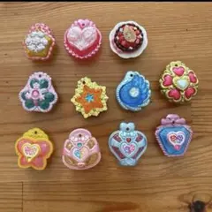 プリキュア キャラクター玩具 11個セット　ミライクリスタル