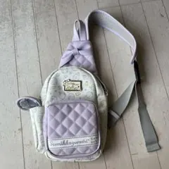 すみっコぐらし ボディバッグ ラベンダー
