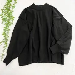 グローブ　L ブラック　長袖ニット　セーター　トレーナー