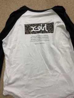 X-girl エックスガール ラグラン 長袖Tシャツ ロンTのサムネイル