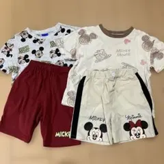 しまむら ベビー ミッキー 上下セット 90サイズのサムネイル