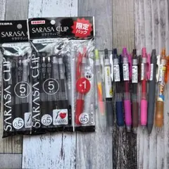 未使用　サラサクリップ　17本　ボールペンまとめ売り