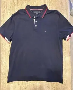 TOMMY HILFIGER ネイビー ポロシャツ L