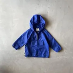 UK製 キッズ ユーロビンテージ アノラックパーカー　ナイロンパーカー 古着