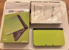 New Nintendo 3DS LL ライム　本体　箱付き