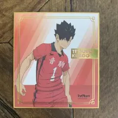 ハイキュー 黒尾鉄朗 色紙 ユニフォーム