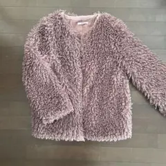 GRL グレイル　ジップアップブルゾン　もこもこ