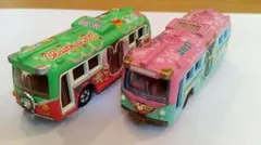 東京ディズニーリゾート　ミニカー クリスマス 2015 2017バス セット