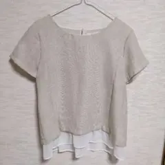 Techichi ベージュ 半袖 トップス