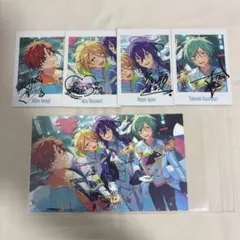 あんスタ　展示会　特典　天城一彩　白鳥藍良　礼瀬マヨイ　風早巽　ぱしゃっつ