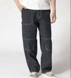 GAPバギーカーペンターデニム 30/30 ストライプ＋4点まとめ売り