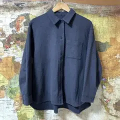 ブラッシュドジャージーシャツジャケット