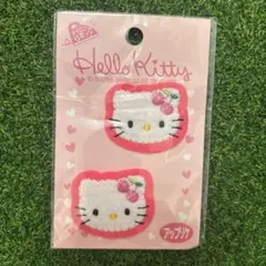 ❤️新品❤️Hello Kitty アップリケ ワッペン ハンドメイド サンリオ