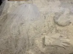 SHEIN ウェディングベール・手袋・アクセサリーセット