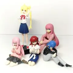ぼっち・ざ・ろっく！ フィギュア 5種 まとめ売り ちょこのせ 等のサムネイル