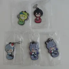 カラフルピーチ　カプセルラバー　マスコット　マカロン　新品