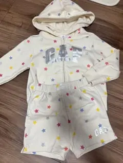 GAP ベビー星柄パーカーセットアップ