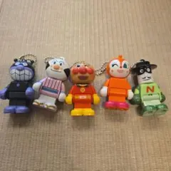 ☆アンパンマン LEGO風キーホルダー 5個セット☆